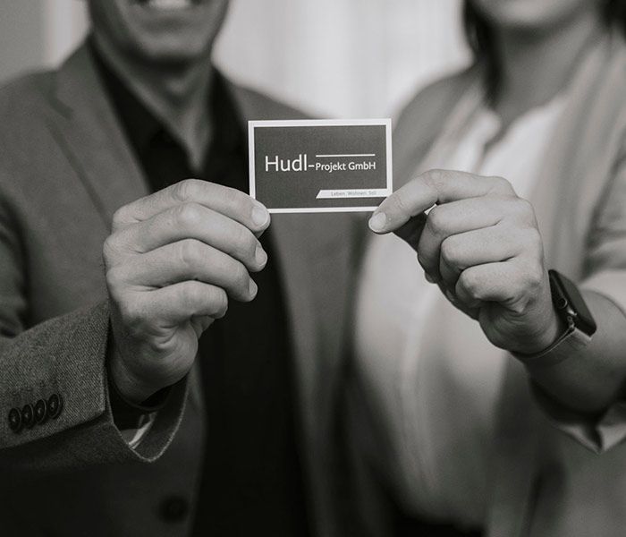 Visitenkarte von Hudl-Projekt